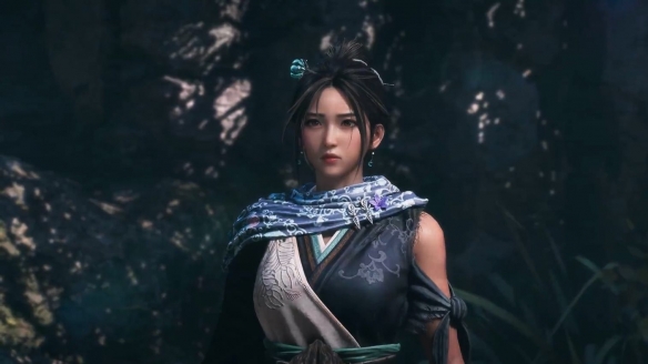 《卧龙2：凤火连天》黄月英亮相：蓝白服饰颜值出众
